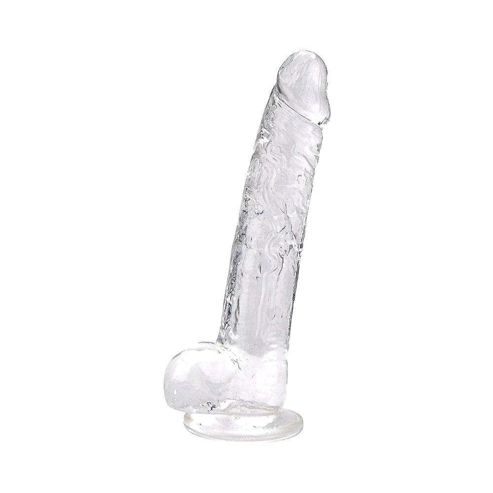 n12188-loving-joy-9-inch-dildo-with-balls-clear